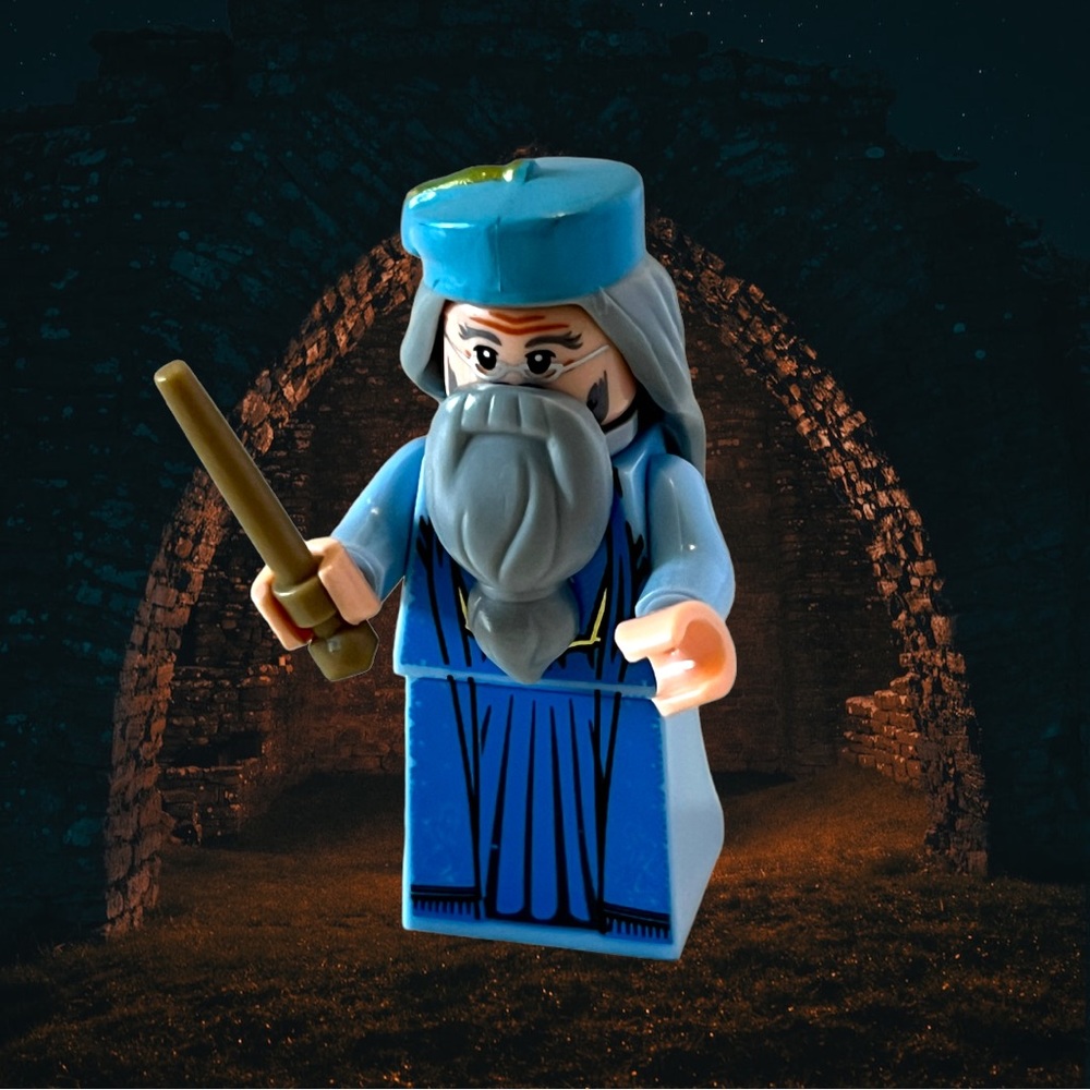 Harry Potter Professor Albus Dumbledore Mini Figure Lego Compatible